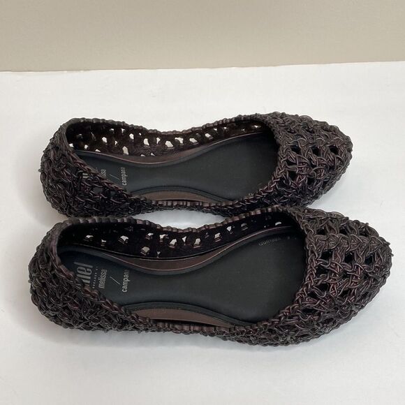 Mini Melissa Campana Crochet Jelly  Ballerina Flats Size13 - Picture 3 of 8